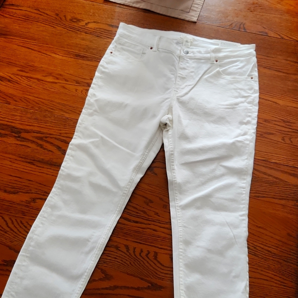 H&M White Skinny Jeans